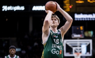 "Žalgiris" kelioms savaitėms neteko puolėjo